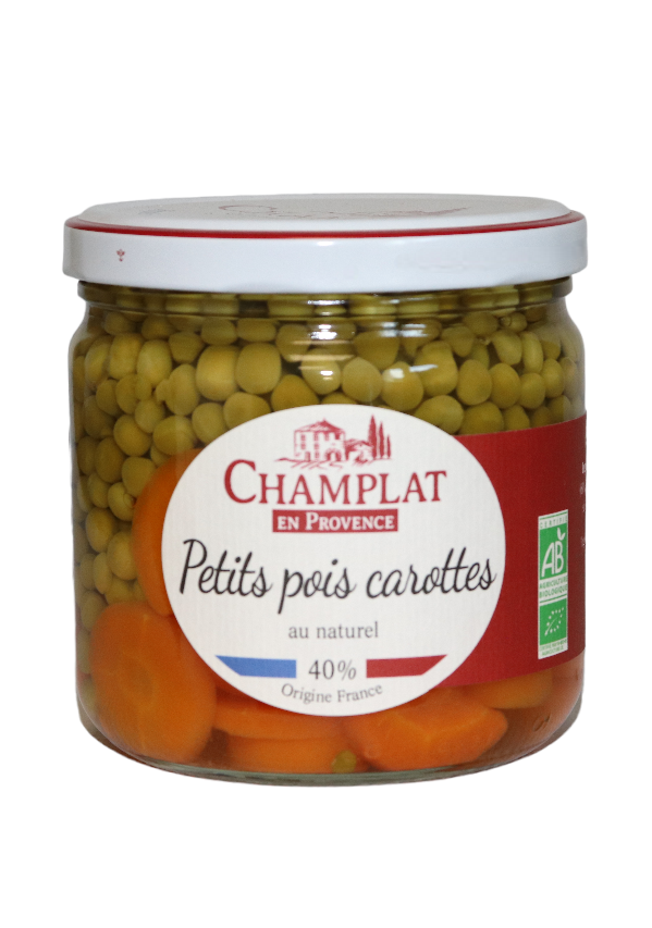 La Réserve de Champlat Petits pois carottes bio 235g - 6567